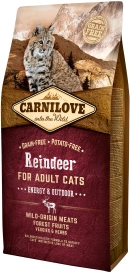Carnilove Sucha Karma Dla Kota Energy Outdoor Renifer 6kg