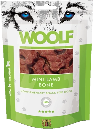 Woolf Przysmak Pies Mini Lamb Bone, 100g