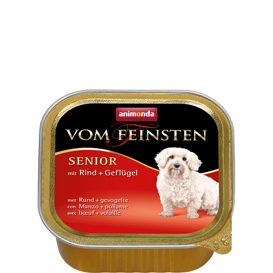 Animonda vom Feinsten Dog Senior Wołowina i Drób 150g