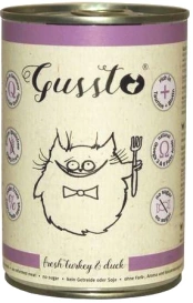 Gussto Karma Dla Kota Alergika Indyk Kaczka 400g