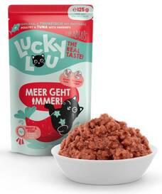 Lucky Lou Karma Dla Kota Drób Tuńczyk Saszetka 125g