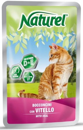 Life Cat Naturel Karma dla Kota Cielęcina Saszetka 100g