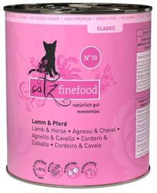 Catz Finefood Classic N19 Jagnięcina Konina 800g