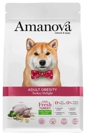 Amanova Obesity Mono Sucha Karma dla Psa Indyk 2kg