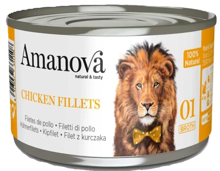 Amanova Mokra Karma dla Kota Kurczak w Bulionie 70g