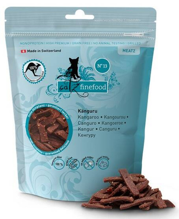 Catz Finefood Monoproteinowy Kangur Przysmak Dla Kota 45g