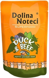 Dolina Noteci Superfood Kot Kaczka i wołowina saszetka 85g