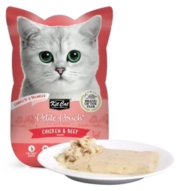 Kit Cat Karma Dla Kota Petite Pouch Kurczak Wołowina 70g