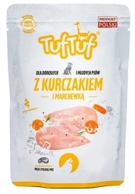 TUF TUF Karma dla psa Kurczak z Marchewką 500g