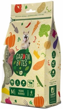 Garden Bites Przysmak Dla Psa Vegge Buddies M 8,5cm 2x6szt