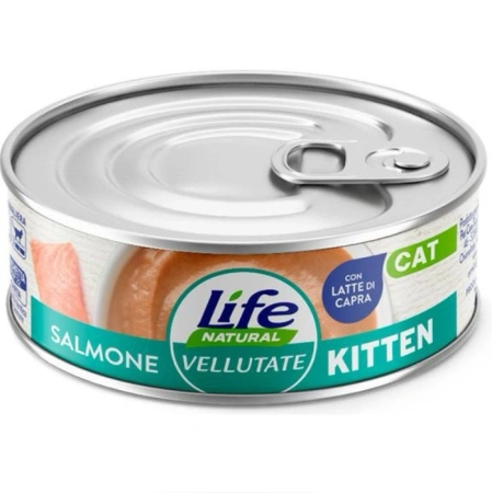 Life Cat Vellutate Mokra Karma dla Kociąt Łosoś 70g