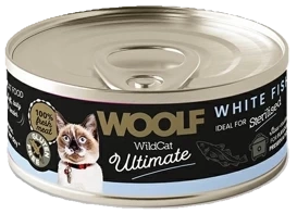 Woolf Ultimate WildCat Karma dla Kota Biała Ryba 85g