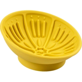 Duvo+ Lick Bow Miska Dla Psa Silikonowa Żółta 225ml 14cm