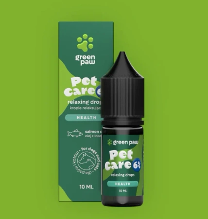 Green Paw Pet Care Olejek CBD dla Psa 6% 10ml