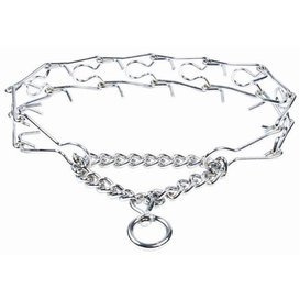 Chaba Kolczatka dla Psa Chromowana nr 3D