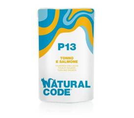 Natural Code Kot Saszetka 70g P13 Tuńczyk Łosoś