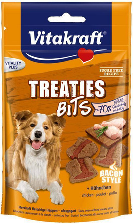 Vitakraft Dog Treaties Bits - Smaczne Kawałki - kurczak 120g