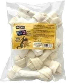 Kość Wiązana Biała 10cm, 20 szt/Op, 600g/Op