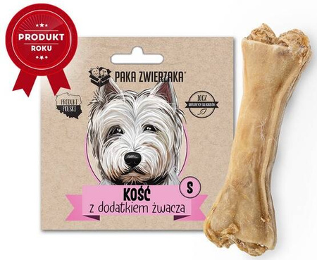 Paka Zwierzaka Przysmak Dla Psa Kość ze Żwaczem S 10cm