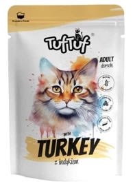 TUF TUF Karma dla Kota Mielonka Z Indykiem 300g