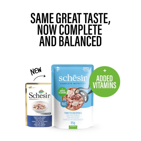 Schesir in Jelly Karma Dla Kota Tuńczyk Okoń 85g