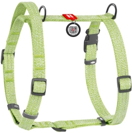 WAUDOG Re-Cotton Szelki Dla Psa Zielone Adresówka QR L