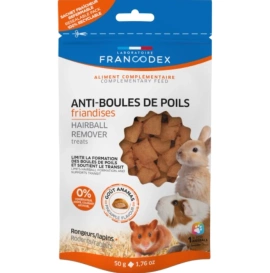 Francodex Przysmak dla królików zapobiegający zakłaczeniu 50g