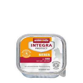 Animonda Integra Protect Nieren dla kota - z wołowiną tacka 100g
