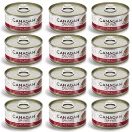 Canagan Mokra Karma Dla Kota Kurczak Wołowina 12x75g