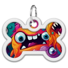 WAUDOG Smart Adresówka Dla Psa Stworki Kość 4x3cm