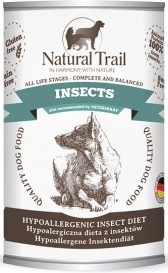 Natural Trail Mono Karma Dla Psa Owady Puszka 350g