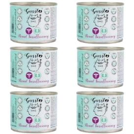 Gussto Vet Renal Karma Dla Kota Indyk Gęś 6x200g