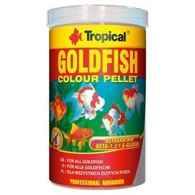 Tropical Goldfish Colour Pellet 1l, pokarm dla złotych rybek