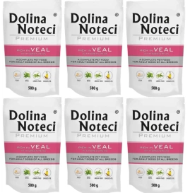 Dolina Noteci Premium Karma dla Psa Cielęcina 6x500g