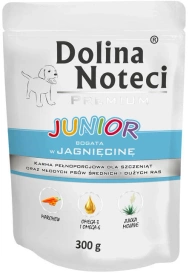 Dolina Noteci Premium Pies Junior Jagnięcina saszetka 300g