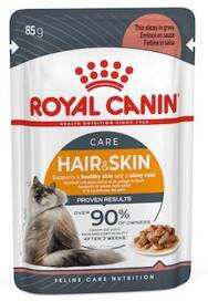 Royal Canin Hair Skin Care Karma Mokra dla Kota Sos 85g