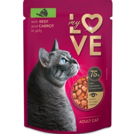 My Love Karma Mokra dla Kota Wołowina Marchew Sos 85g