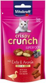 Vitakraft Kot 60g Crispy Crunch Kaczka Aronia