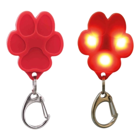 Trixie Świecąca Zawieszka dla Psa Łapka USB 3,5x4cm