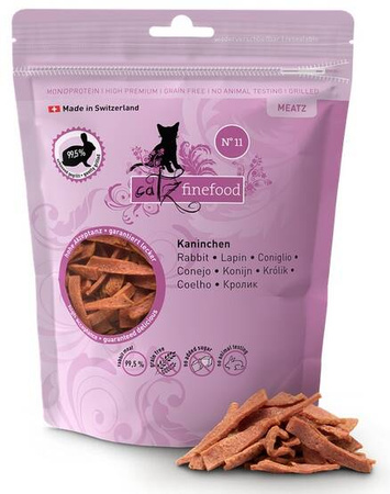 Catz Finefood Meatz N11 Przysmak Dla Kota Królik 45g