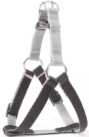 Dingo Fred Silver Twilight Szelki Dla Psa 1/40 Czarny