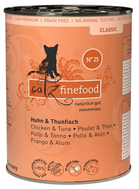 Catz Finefood Classic N25 dla Kota Kurczak Tuńczyk 400g