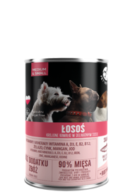Pet Republic Pies Puszka 400g Łosoś Sos