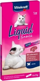 Vitakraft Cat Liquid Przysmak Dla Kota Wątróbka 6x15g