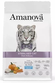 Amanova Karma dla Kota po Sterylizacji Ryby 300g