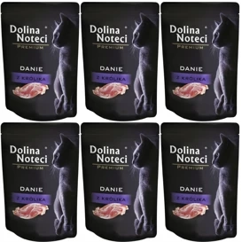 Dolina Noteci Premium Karma dla Kota Danie z Królika 6x85g