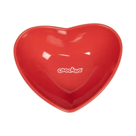 Coockoo Heart Miska dla Psa Serce Czerwone 480ml