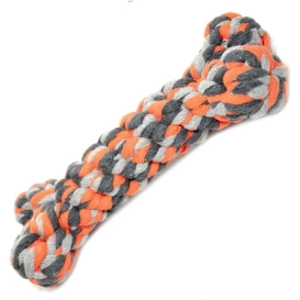 Duvo+ Zabawka dla Psa Kolorowa Kostka Sznur 14cm