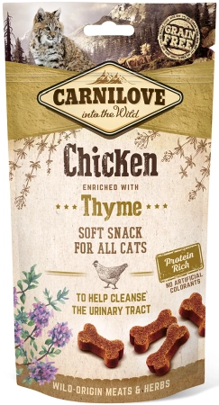 Carnilove Kot Snack Soft Chicken & Thyme 50g