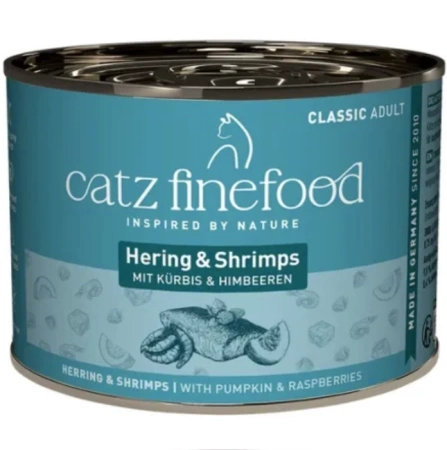 Catz Finefood Classic N13 dla Kota Śledź Krewetki 200g